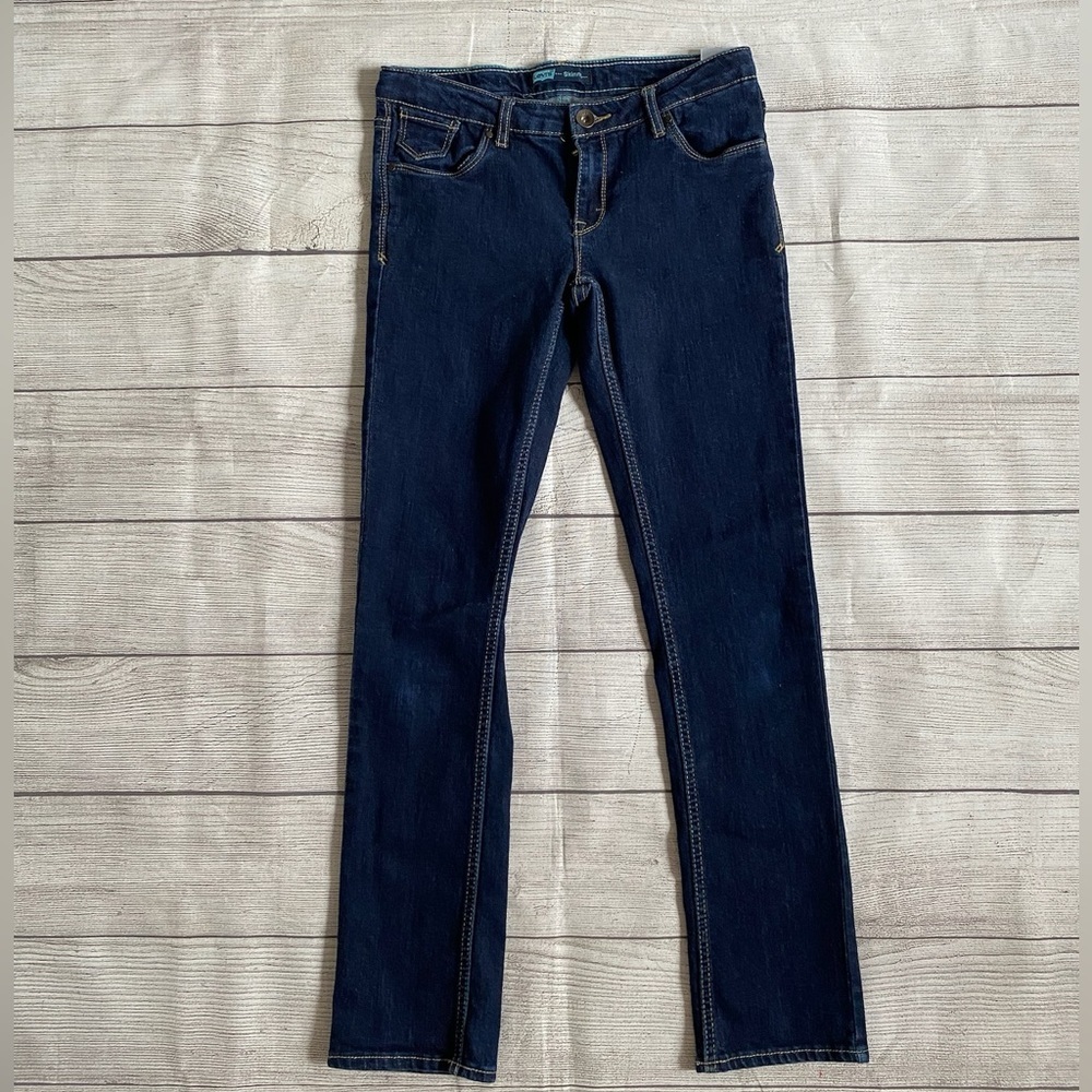 Levi's Girls’ Dark Blue Skinny Jeans Timeless Style